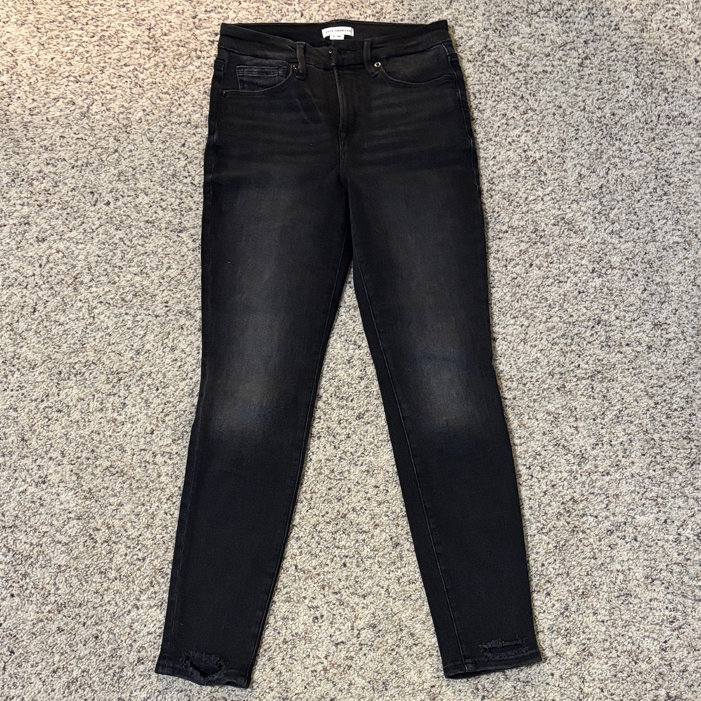 Good American black Skinny Jeans